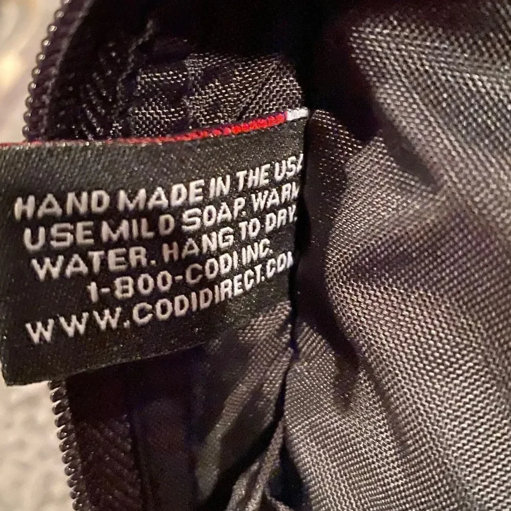 CODI Black Messenger Laptop Bag Made in the USA 🇺🇸